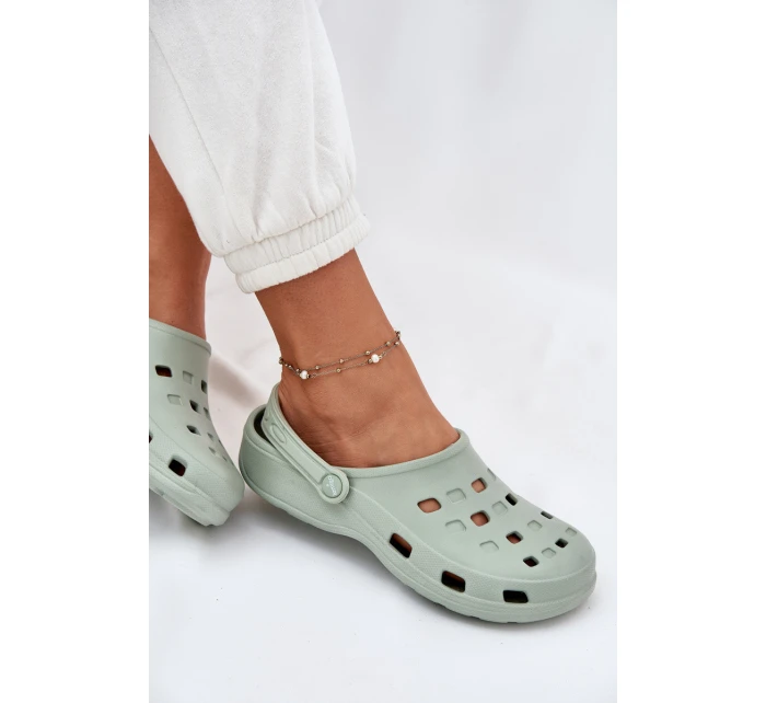 Dámské Pěnové Pantofle Mátové LEMIGO 806 Dámské Pěnové Pantofle Mátové LEMIGO 806