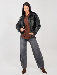 Košile LK KS 510197.12P hnědá