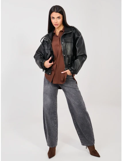 Košile LK KS 510197.12P hnědá