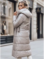 Dámský kabát béžový Dstreet model 21965785 - FashionStreet