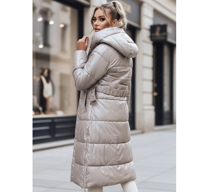 Dámský kabát béžový Dstreet model 21965785 - FashionStreet