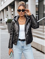 Dámská přechodná prošívaná bunda LILYWOOL černá FashionStreet TY3713