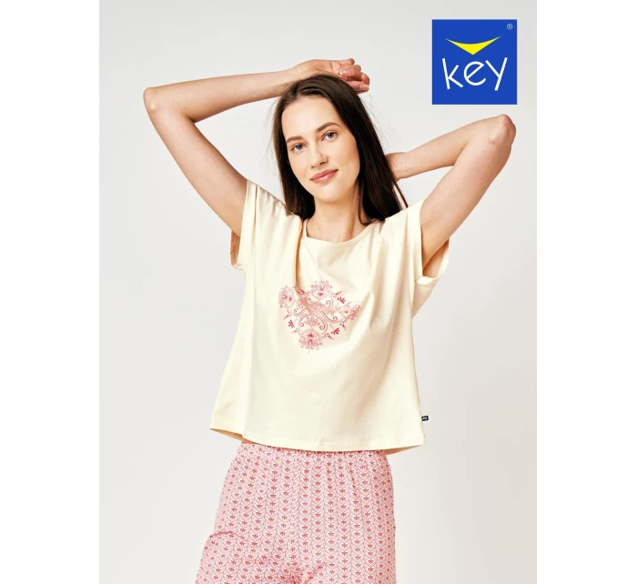 Dámské pyžamo LNS model 19581088 A24 kr/r SXL - Key Dámské pyžamo LNS model 19581088 A24 kr/r SXL - Key