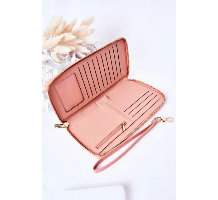 Velká Kožená Peněženka Big Star HH674002 Růžová