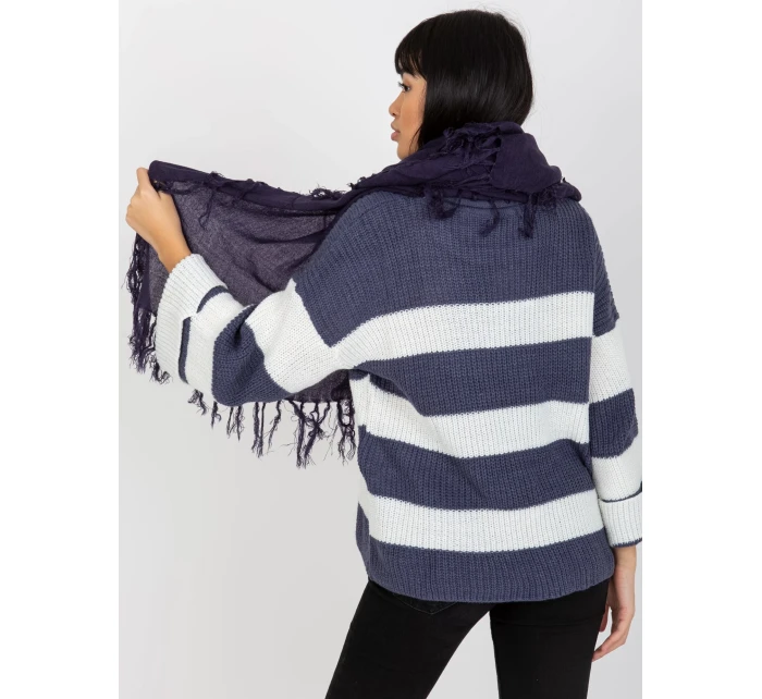 Šála AT SZ 1285.65P tmavě fialová