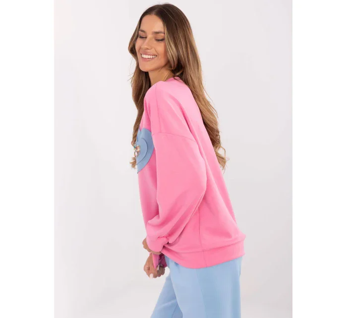 Mikina DHJ BL 20322.72 růžová