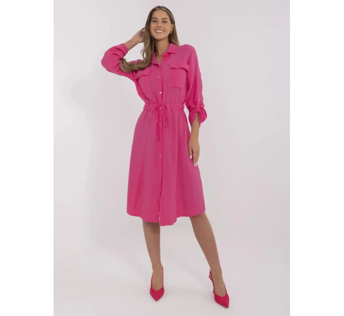 Sukienka MI SK model 21078396 fuksjowy - FPrice