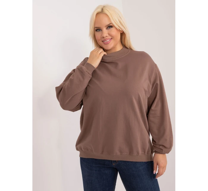 Mikina RV BL 6299.11 hnědá