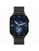 Chytré hodinky Gravity model 21805515 Červený silikonový řemínek + černý náramek Chytré hodinky Gravity model 21805515 Červený silikonový řemínek + černý náramek