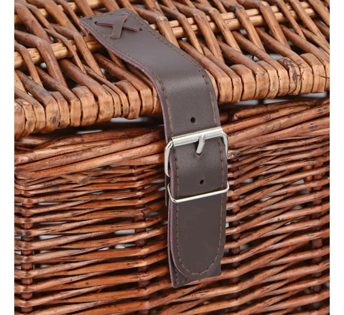 Košík na kolo proutěný přední 45x30x25cm BICYCLE GEAR