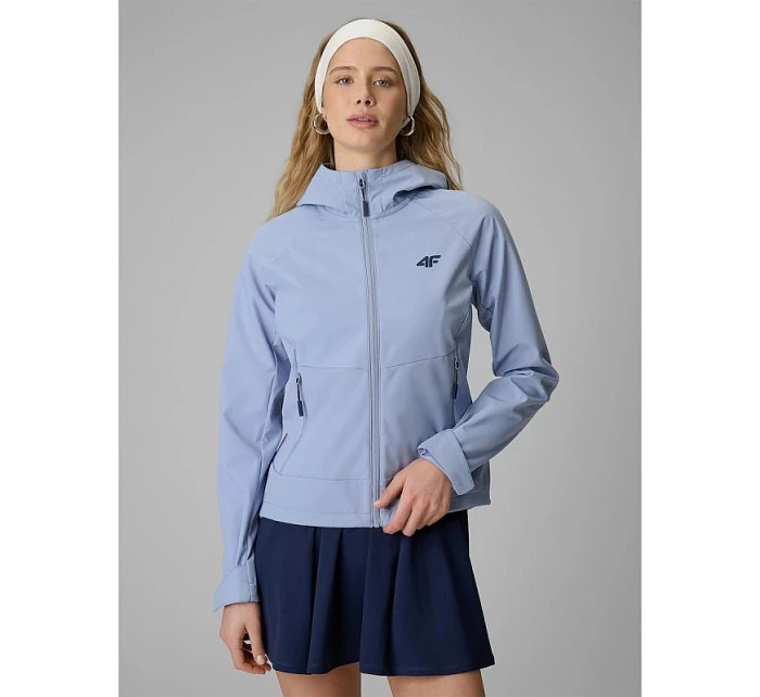 Softshellová bunda větruodolná 5000 membrána dámská 4F 4FWSS26TSOFF546-34S