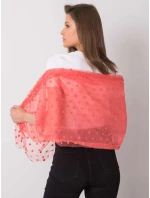 Šátek AT CH model 19585752 korálový - FPrice Šátek AT CH model 19585752 korálový - FPrice