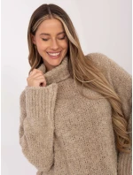 Sweter CH SW model 21782325 beżowy - FPrice Sweter CH SW model 21782325 beżowy - FPrice