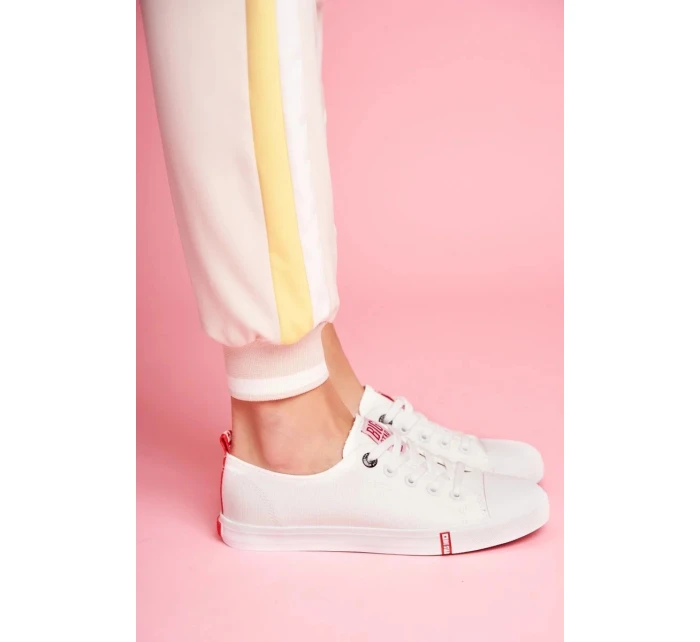 Dámské tenisky Big Star - bílé/červené