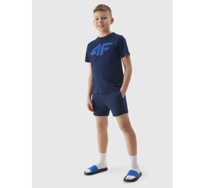 Chlapecké teplákové šortky 4F - tmavě modré Chlapecké teplákové šortky 4F - tmavě modré