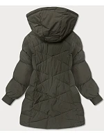ZIMOWA KURTKA DAMSKA KHAKI model 21242722 - FLY LUXURY
