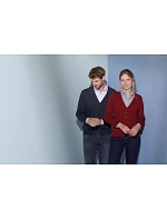 Daiber JN 661 Pánský pletený cardigan s výstřihem do V 02.0661 camel Daiber JN 661 Pánský pletený cardigan s výstřihem do V 02.0661 camel