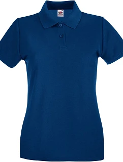 Fruit of the Loom Lady-Fit Premium Polo Dámské piqué polo 16.3030 navy