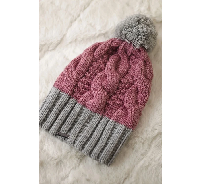 Paris fleecová čepice K212 tmavě model 18750057 - K-Fashion Paris fleecová čepice K212 tmavě model 18750057 - K-Fashion