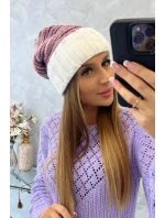 Dámská čepice Feba K330 white+powder pink Dámská čepice Feba K330 white+powder pink