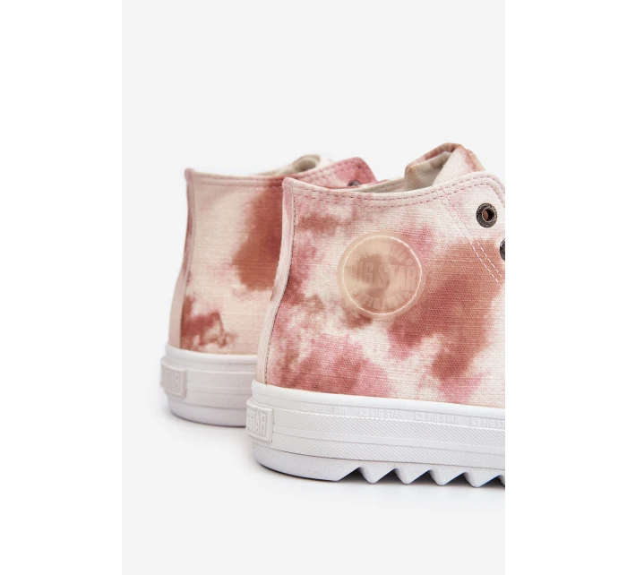 Dámské tenisky High Big Star model 21608963 - Big Star Shoes Dámské tenisky High Big Star model 21608963 - Big Star Shoes