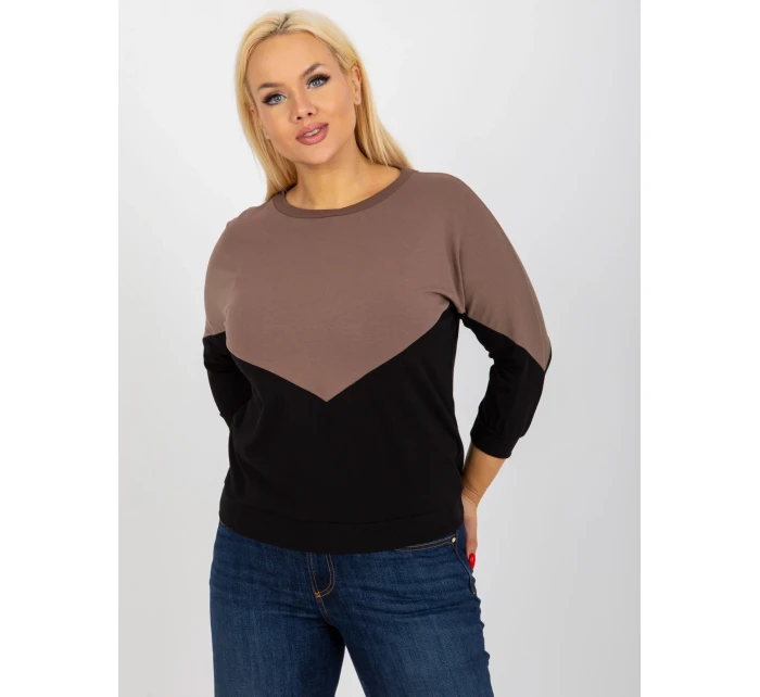 Halenka RV BZ model 18018936 hnědá - FPrice Halenka RV BZ model 18018936 hnědá - FPrice