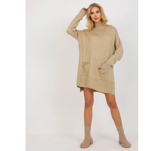 Dámský svetr RV SW 7051 béžový