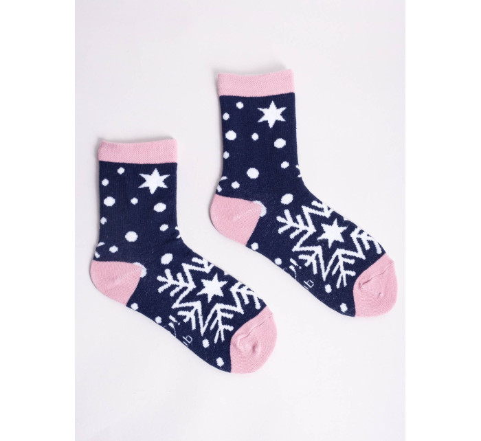Yoclub Vánoční ponožky 3-pack SKA-X044G-AA00 Vícebarevné