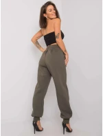 Dámské tepláky 7237.81 tmavá khaki - FPrice