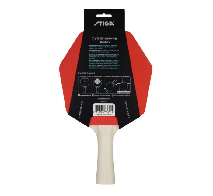 Raketa na stolní tenis Stiga Cybershape Hobby 92800591803