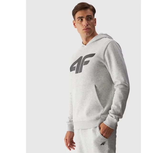 Pánská mikina s kapucí bez pánské model 21432204 - 4F Pánská mikina s kapucí bez pánské model 21432204 - 4F