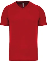 PA 476 Pánské sportovní tričko s výstřihem do V model 22513183 red - Kariban ProAct PA 476 Pánské sportovní tričko s výstřihem do V model 22513183 red - Kariban ProAct