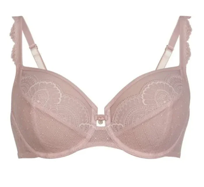 Selma podprsenka s kosticí model 10627882 rosewood - RosaFaia Selma podprsenka s kosticí model 10627882 rosewood - RosaFaia