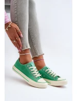 Dámské tenisky Big Star model 21654802 Zelené - Big Star Shoes Dámské tenisky Big Star model 21654802 Zelené - Big Star Shoes