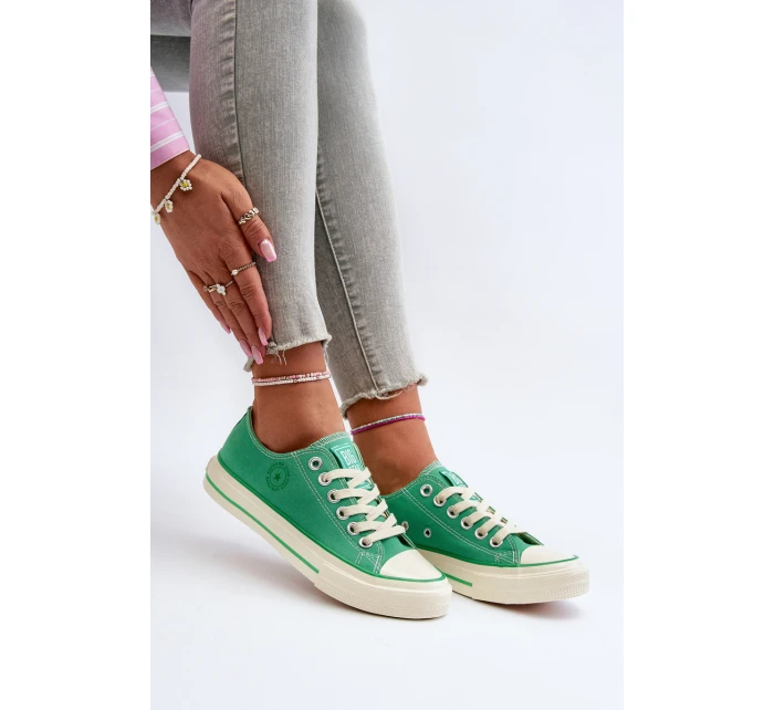 Dámské tenisky Big Star model 21654802 Zelené - Big Star Shoes Dámské tenisky Big Star model 21654802 Zelené - Big Star Shoes