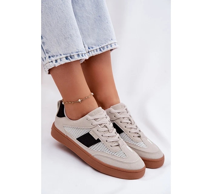 Dámské tenisky Big Star model 22100910 Šedé - Big Star Shoes Dámské tenisky Big Star model 22100910 Šedé - Big Star Shoes