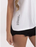 T shirt model 21153758 biały - FPrice