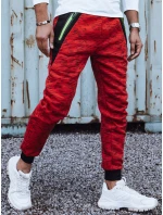 Pánské tepláky červené Dstreet UX4442