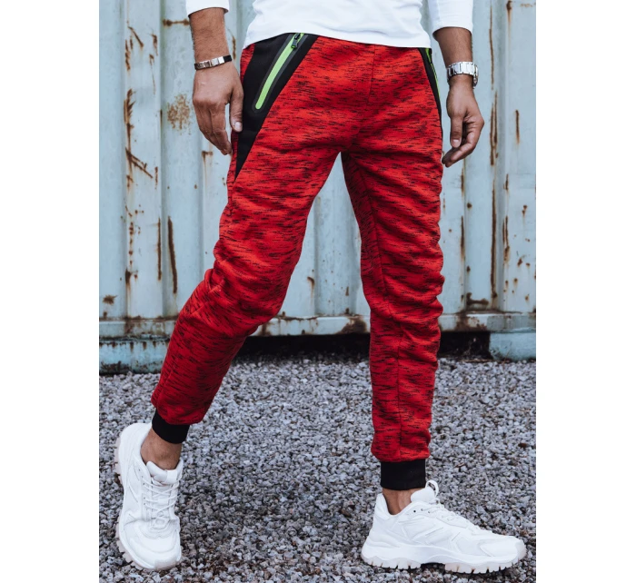 Pánské tepláky červené Dstreet model 21980062 - FashionStreet
