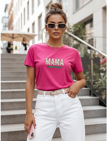 Dámské tričko Mama Limited Edition růžové FashionStreet NX5031RY