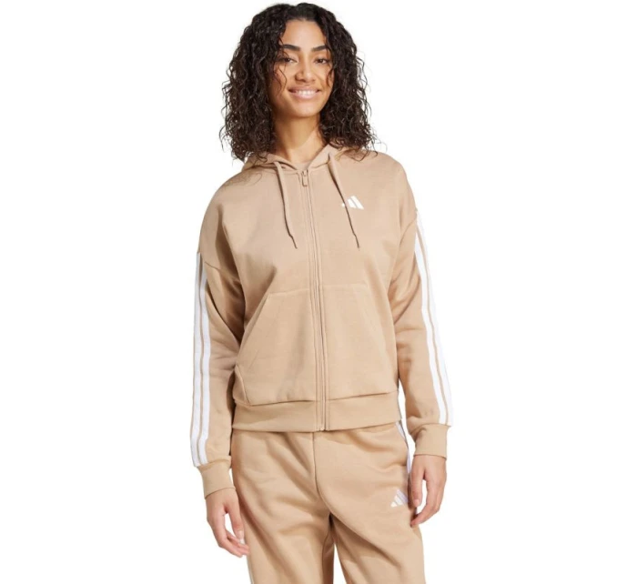 Mikina s kapucí adidas Essentials 3-Stripes Full-Zip Fleece Hood W JX7706 Mikina s kapucí adidas Essentials 3-Stripes Full-Zip Fleece Hood W JX7706