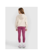 Dívčí pletené legíny 4F 4FJRAW25TTIGF291-50S Dívčí pletené legíny 4F 4FJRAW25TTIGF291-50S