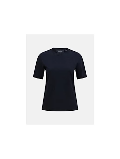 Dámské tričko PEAK PERFORMANCE W Original Small Logo Tee, černé