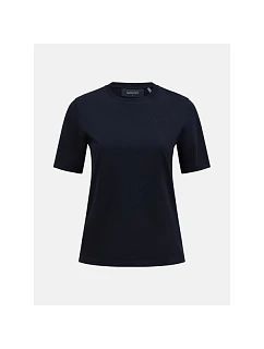 Dámské tričko PEAK PERFORMANCE W Original Small Logo Tee, černé