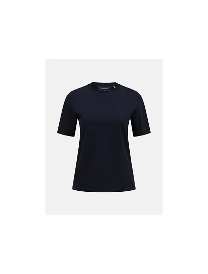 Dámské tričko PEAK PERFORMANCE W Original Small Logo Tee, černé