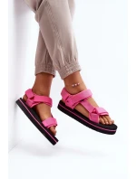 Dámské sandály model 21649061 Růžové - Lee Cooper