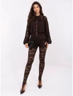 MI KS košile C239.78 tmavě hnědá