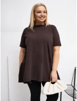 Bluzka RV BZ  ciemny brązowy model 21870775 - FPrice