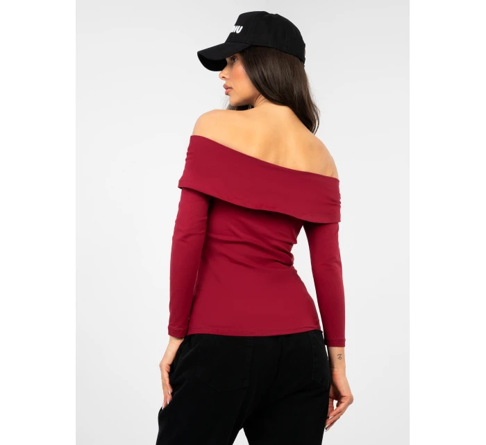 Bluzka RV BZ model 22011390 bordowy - FPrice