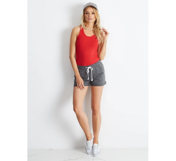 Šortky RV SN 4946.85P tmavě šedá